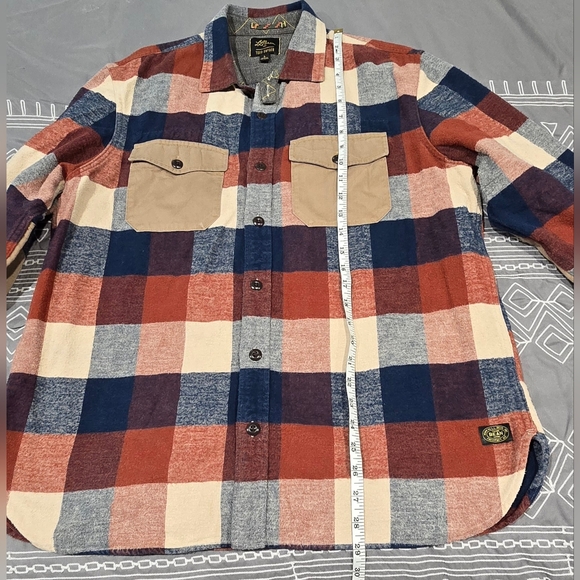 L.L. Bean X Todd Snyder Chamois Flannel Button Down Size Large - Picture 4 of 8
